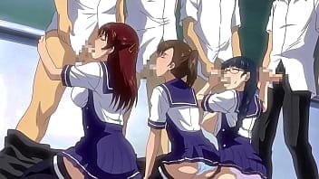Κορίτσια όργιο σε hentai σχολείο